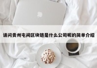 请问贵州屯间区块链是什么公司呢的简单介绍